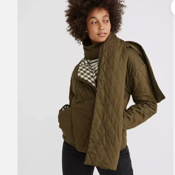 Madewell Quilted Reversible Jacket In S. NWOT - Picture 2 of 10